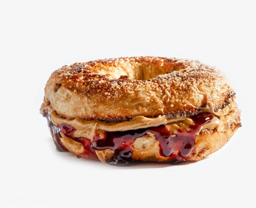 Pb&j - Pb&j Bagel, transparent png #1031129