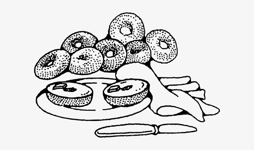 Bakery Breakfast Bagels Svg Clip Arts 600 X 406 Px, transparent png #1031177