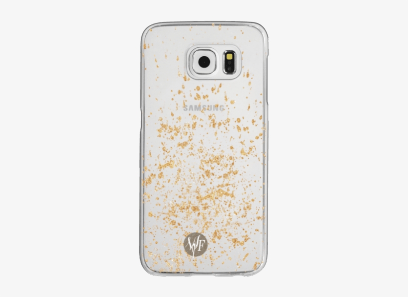 Gold Flakes Case By Wonder Forest - Mobile Phone Case, transparent png #1031212