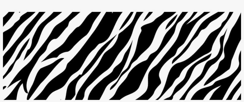 Zebra Print Png Photo - Zebra Print Black And White, transparent png #1031573