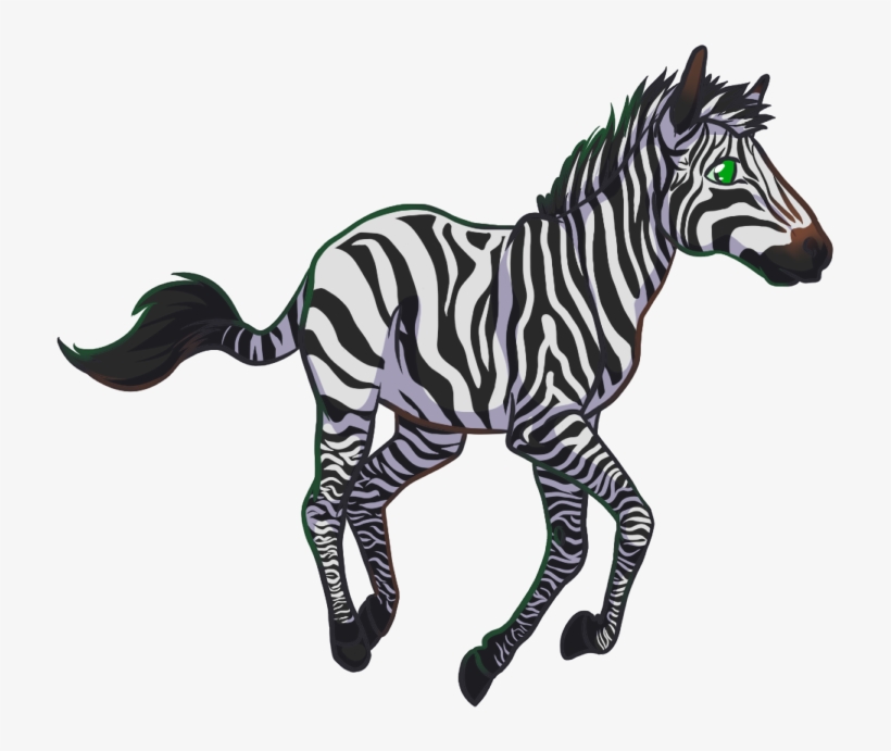 Chibi Zebra - Zebra, transparent png #1031659