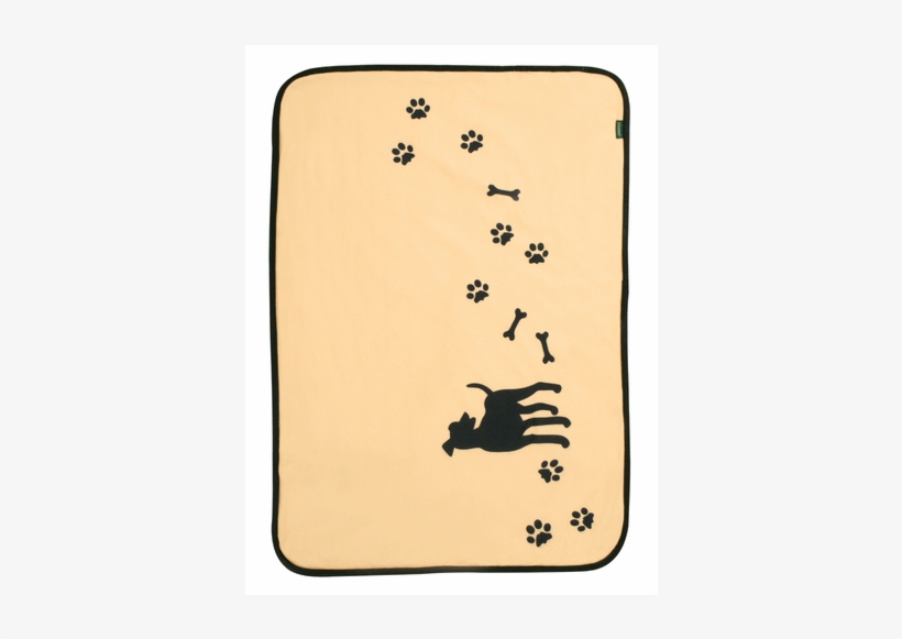 Pet Blanket, Beige Dog Print - Zoofari Haustierdecke, 70 X 100 Cm - Hundekissen, transparent png #1032180