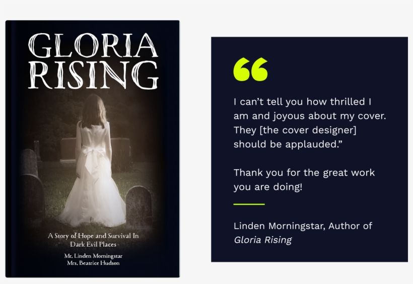 Having Access To Over 100 Million Images, Bespoke Typography - Gloria Rising: A Story Of Hope And Survival In Dark, transparent png #1032356