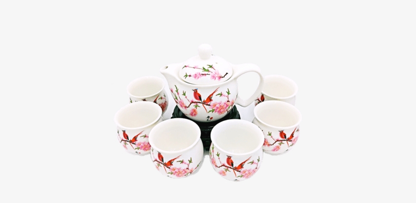 Porcelain Tea Set - Tea, transparent png #1032497