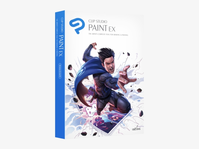 Csp Ex Box Shots Front Graphixly & Celsys Partner At - Clip Studio, transparent png #1032702