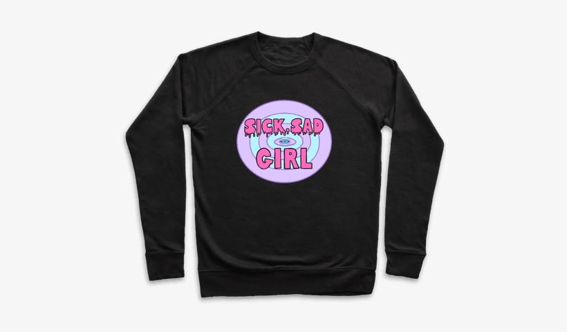 Sick Sad Girl Pullover - Pennywise X Mr Babadook, transparent png #1032866