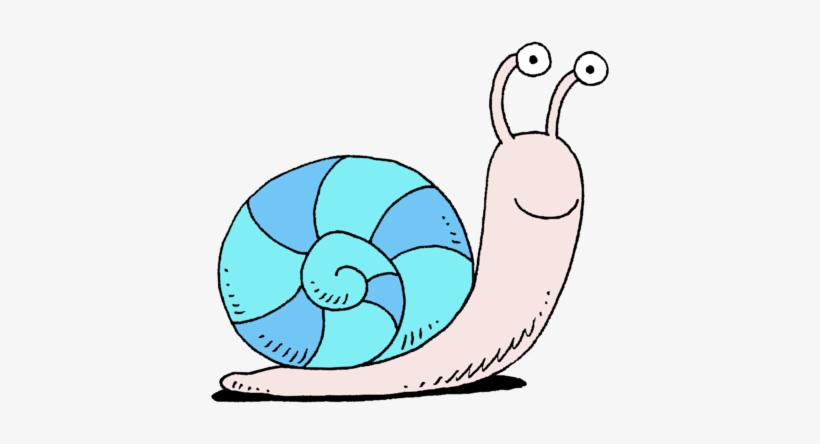 Blue Snail - Free Clip Art Snail, transparent png #1032912