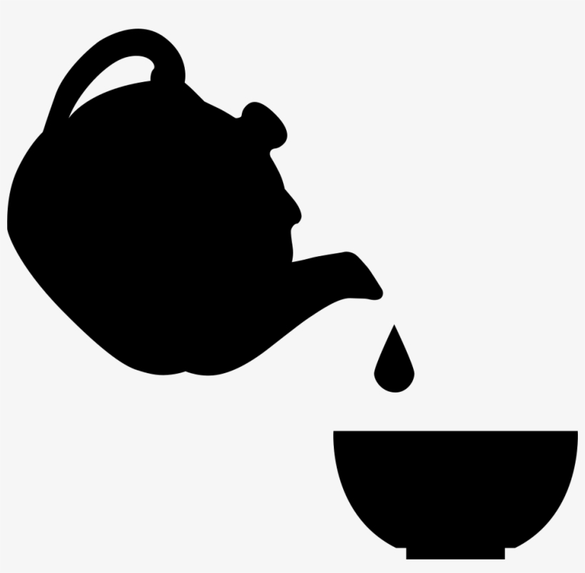 Tea Set - - Drawing, transparent png #1033185