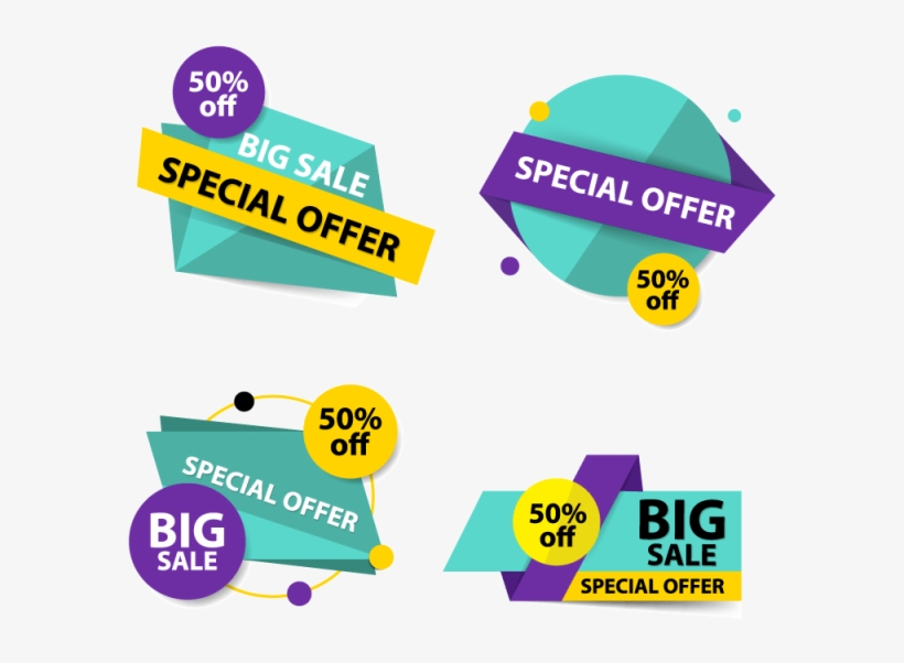 Colorful Shopping Sale Flyer Poster Brochure Template - Sale Flyer Png, transparent png #1033304