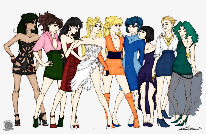 Sailor Scouts Fashion, transparent png #1033606