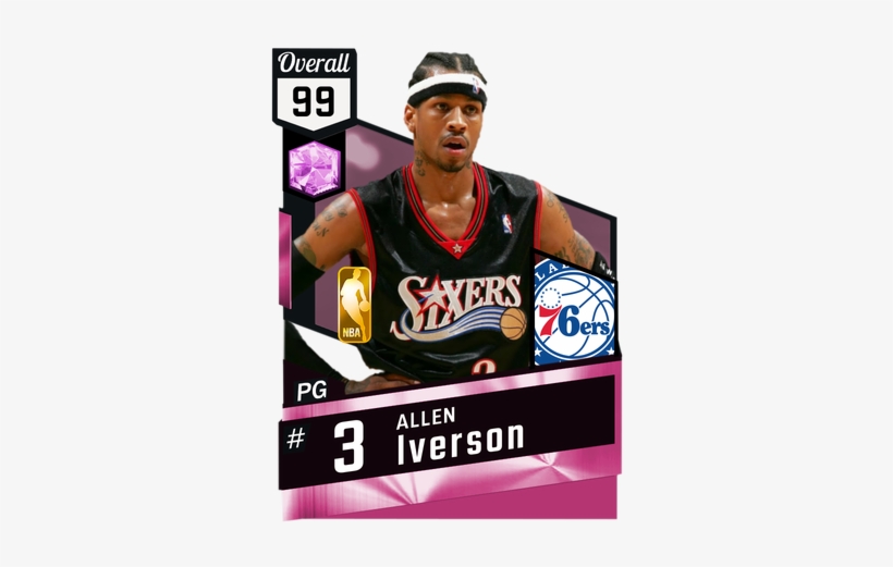 Allen Iverson Aka The Answer - Pink Diamond Kevin Love, transparent png #1033732
