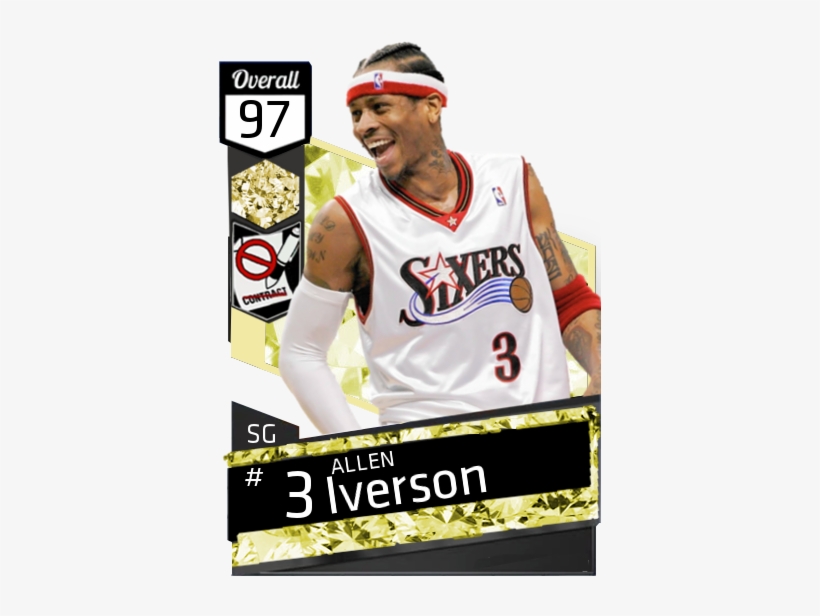 Allen Iverson Nba 2k17, transparent png #1033755