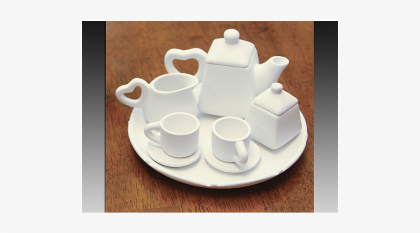 Kitchen La Petite Tea Set/4 Spo - Cup, transparent png #1033756