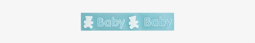 Baby & Teddy 25mm X 3m Reel - Label, transparent png #1033862