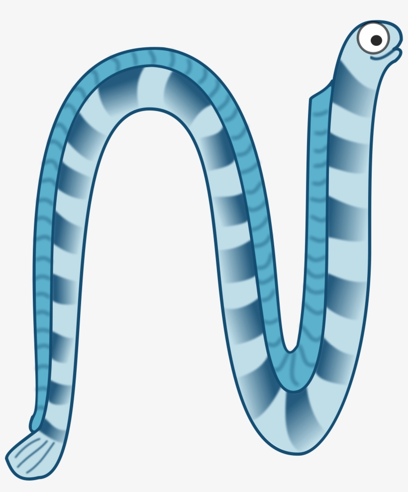 This Free Icons Png Design Of Cartoon Sea Snake, transparent png #1033930
