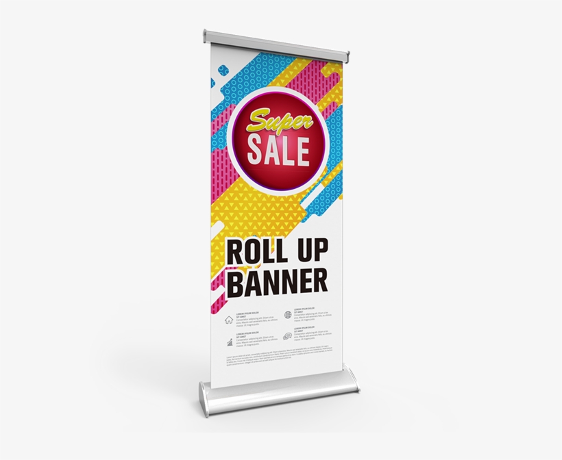 Deluxe Retractable Banner Stand With Wide Teardrop - Tear Drop Retractable Banner, transparent png #1033934