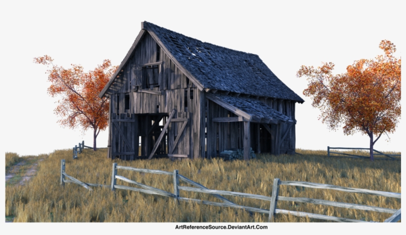 Barn And Field - Barn Background Png, transparent png #1034067
