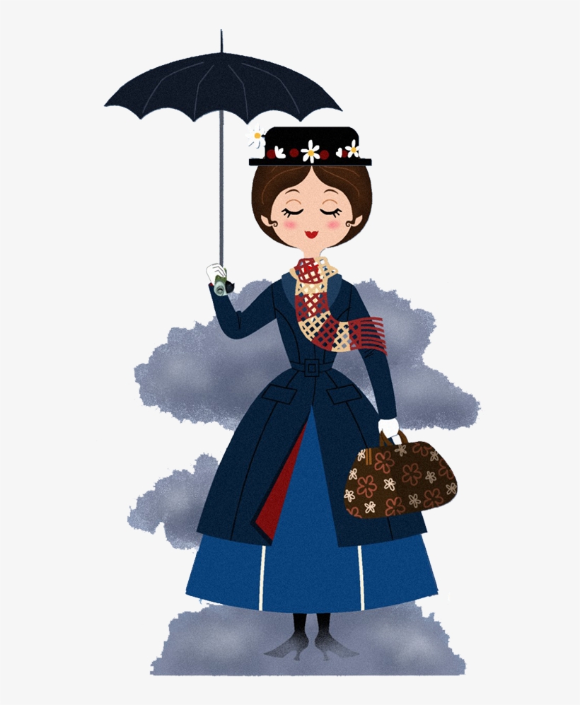 Pin By Colleen Hoit On Practically Perfect In Every - Mary Poppins Clipart, transparent png #1034068