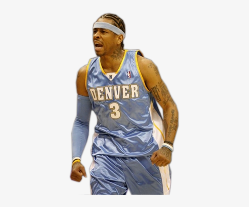 Allen Iverson - Carmelo Anthony, transparent png #1034248