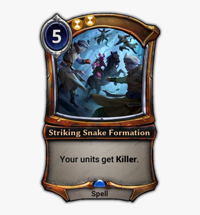Striking Snake Formation - Eternal Card Game Clockroach, transparent png #1034352