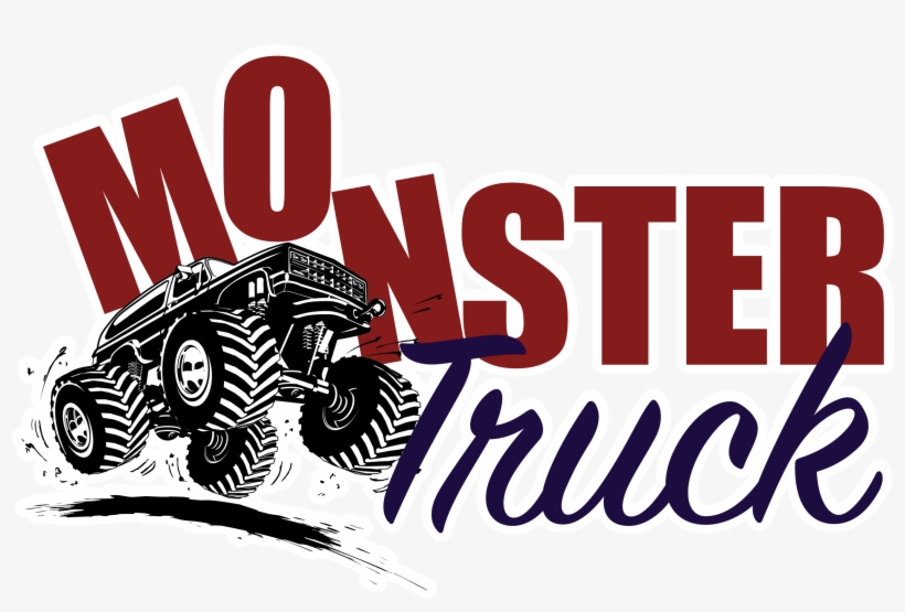 Com-monster Truck Logo - Poster, transparent png #1034787