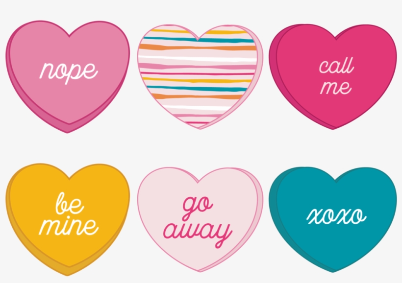 Candy Heart Illustrations, transparent png #1034935