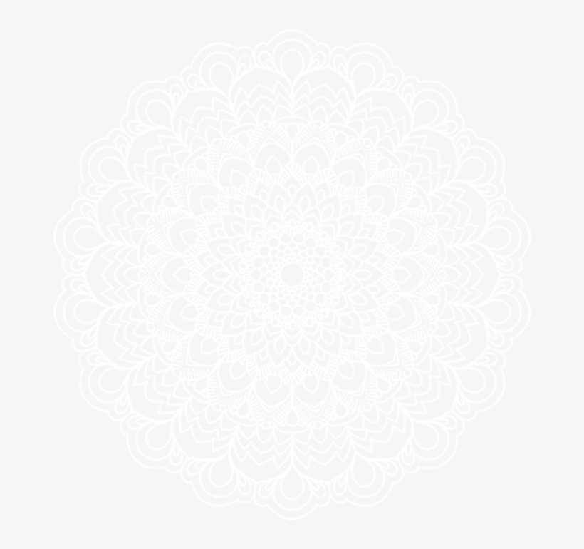 White Mandala Png - Magic Night Mandala Adult Coloring Book [book], transparent png #1035004