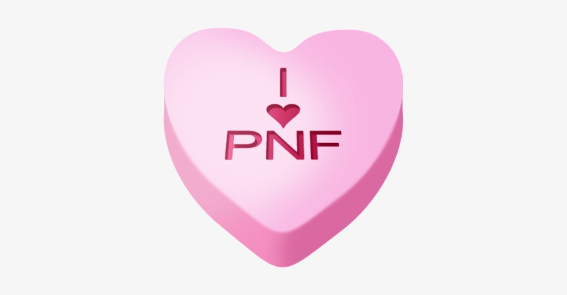 Candy Heart 'i <3 Pnf' - Heart, transparent png #1035074
