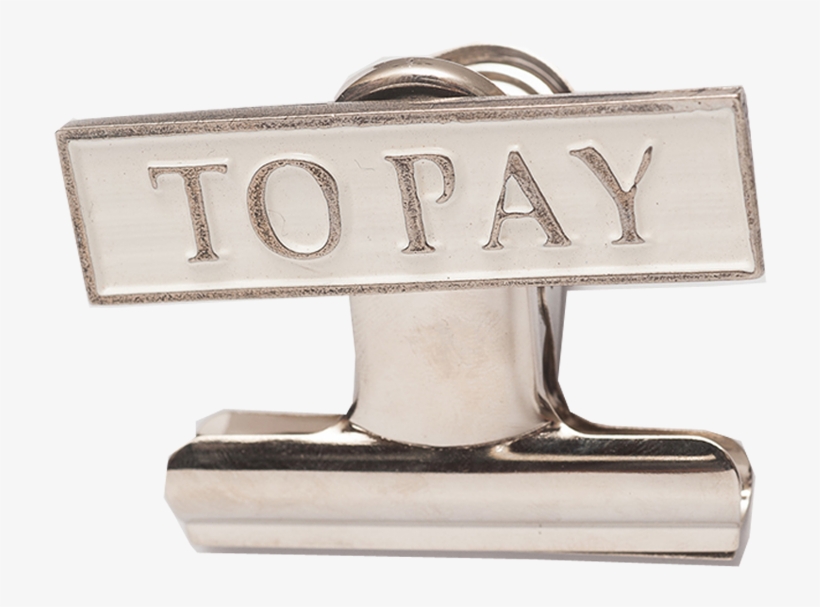 Png Black And White Library A Clip Bulldog - Bulldog Clip, transparent png #1035211