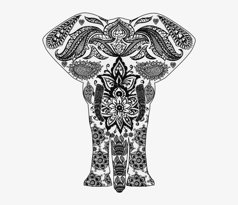 Elephant Mandala No Background, transparent png #1035525