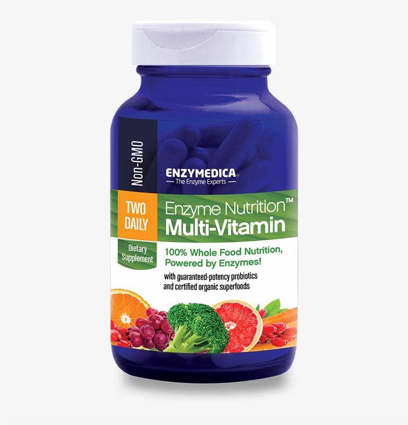 Enzyme Nutrition™ Multi-vitamin Two Daily - Enzymedica Womens 50+ Enzyme Nutrition Multi-vitam, transparent png #1035527