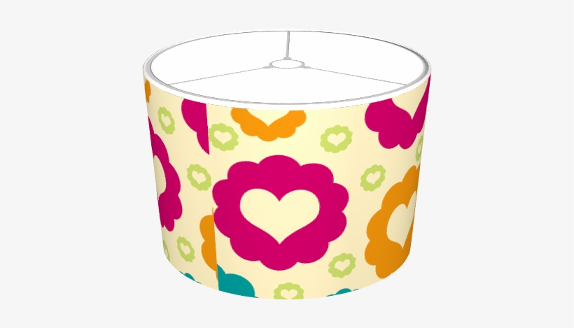 Candy Hearts Pattern - Circle, transparent png #1035528