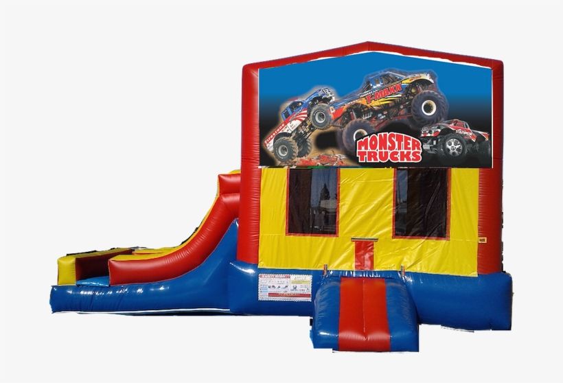 2 Lanes Side Slide Jumper Monster Trucks $180/day - Mighty Morphin Power Rangers The Movie: Original Motion, transparent png #1035706