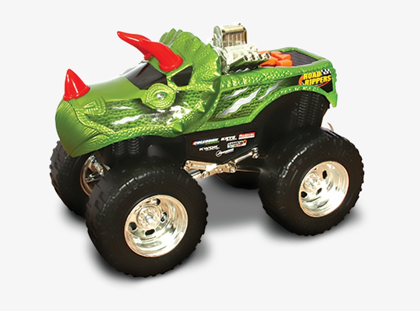 Toy State Road Rippers Light And Sound 10" Monster, transparent png #1035752