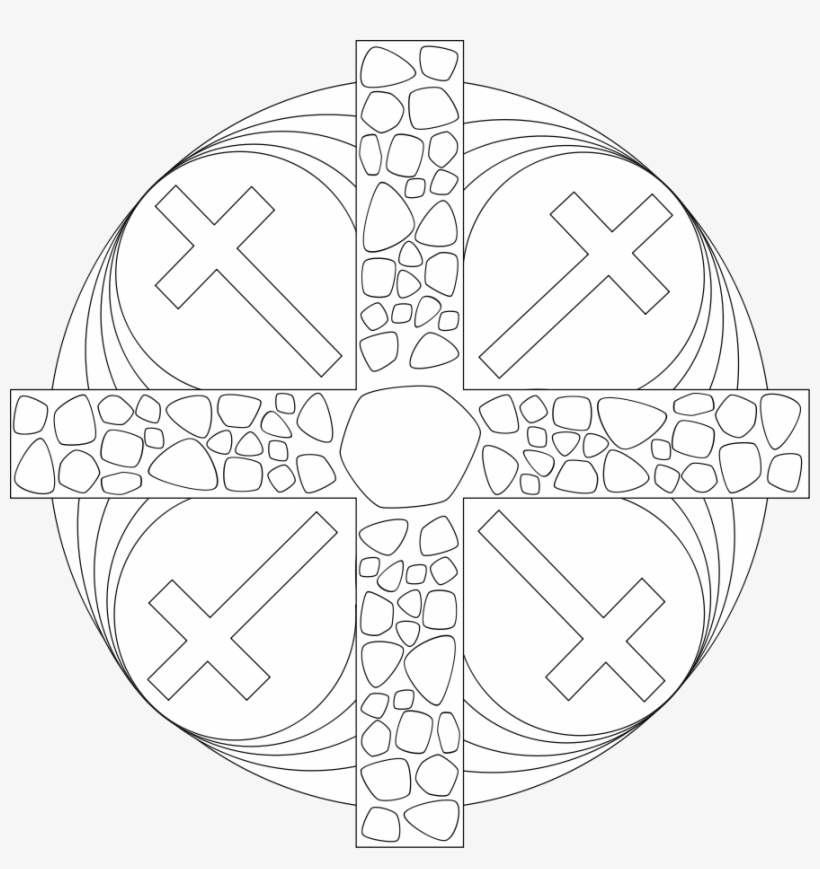 How To Set Use Passiontide Mandala Clipart, transparent png #1035802