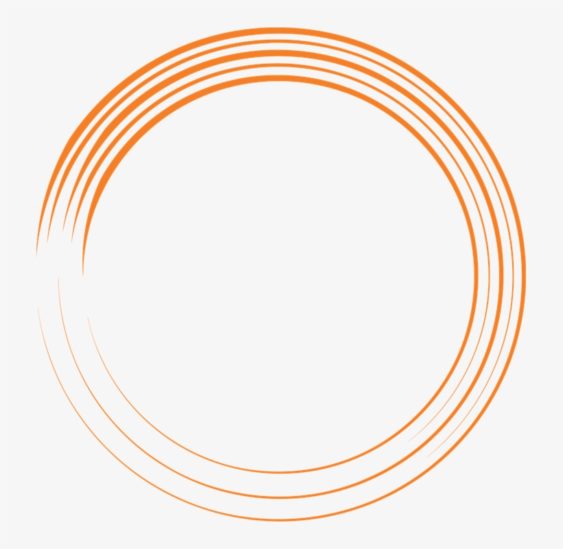 Free Image On Pixabay - White Background Orange Circle, transparent png #1035898