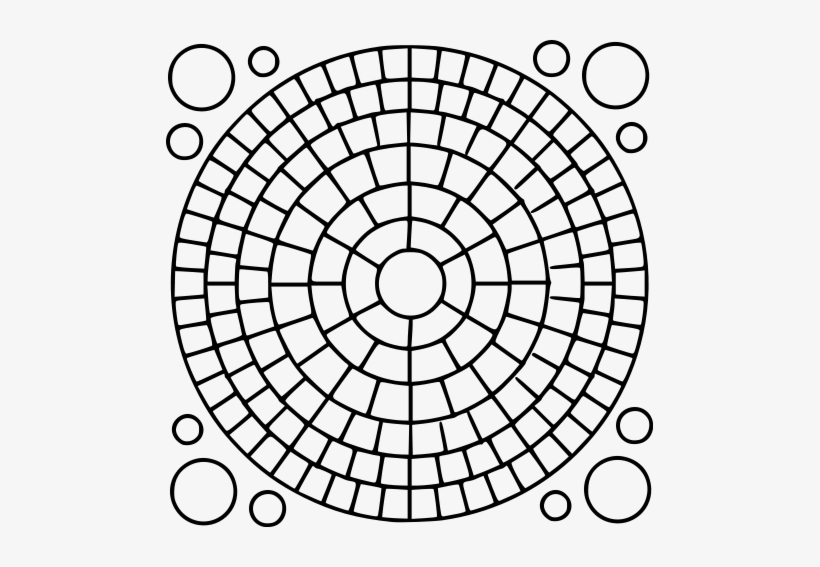 Circle Mandala Drawing - Çizgi Çalışması 6 Sınıf, transparent png #1036152
