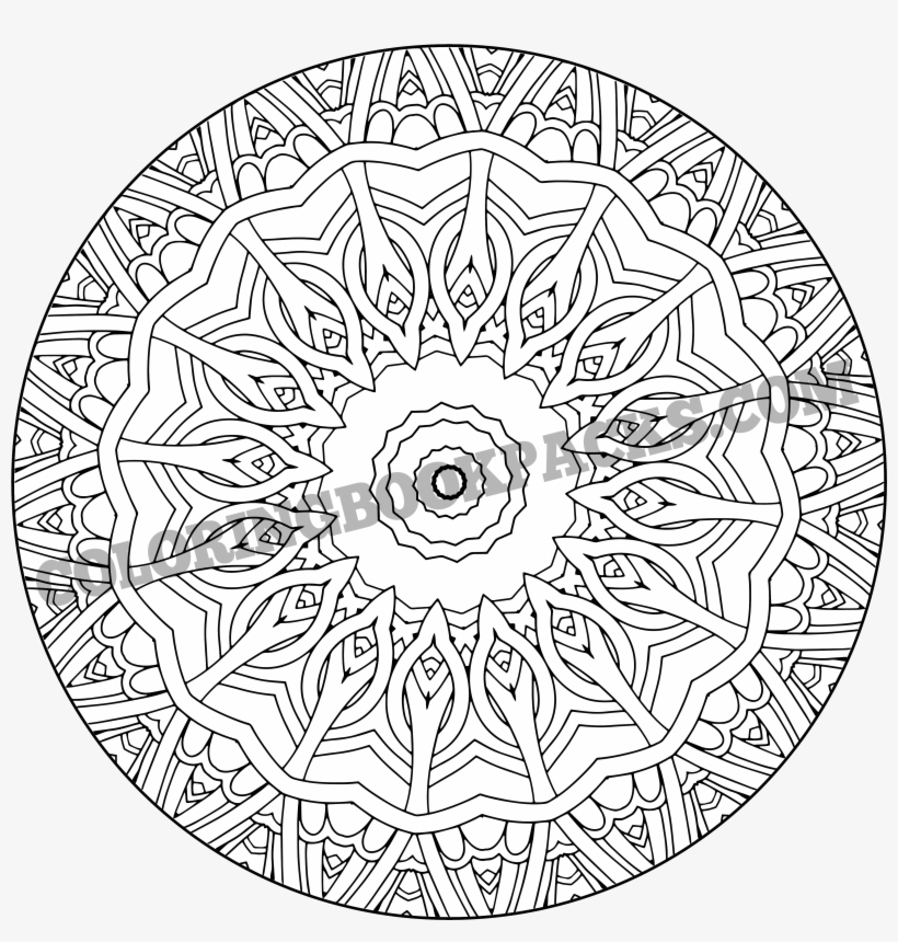 10 Mandala Pack - Mandala Rond À Imprimer, transparent png #1036271