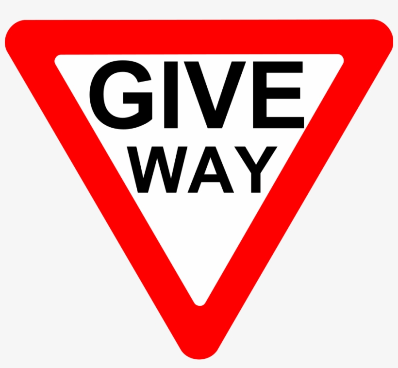 Clipart Png File Tag List, Clip Arts Svg File - Give Way Sign Uk, transparent png #1036429