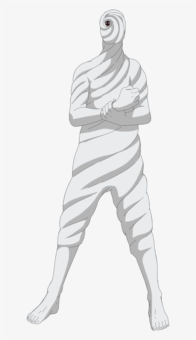 Zetsu Blanc Sur Obito - Obito White Zetsu Png, transparent png #1036472