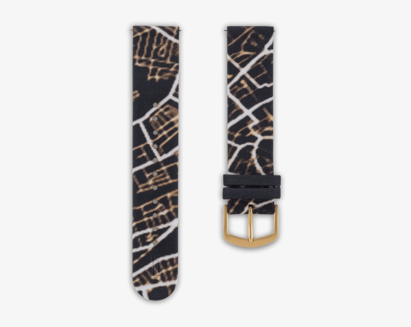 Fabric Leather Strap - Buckle, transparent png #1036494
