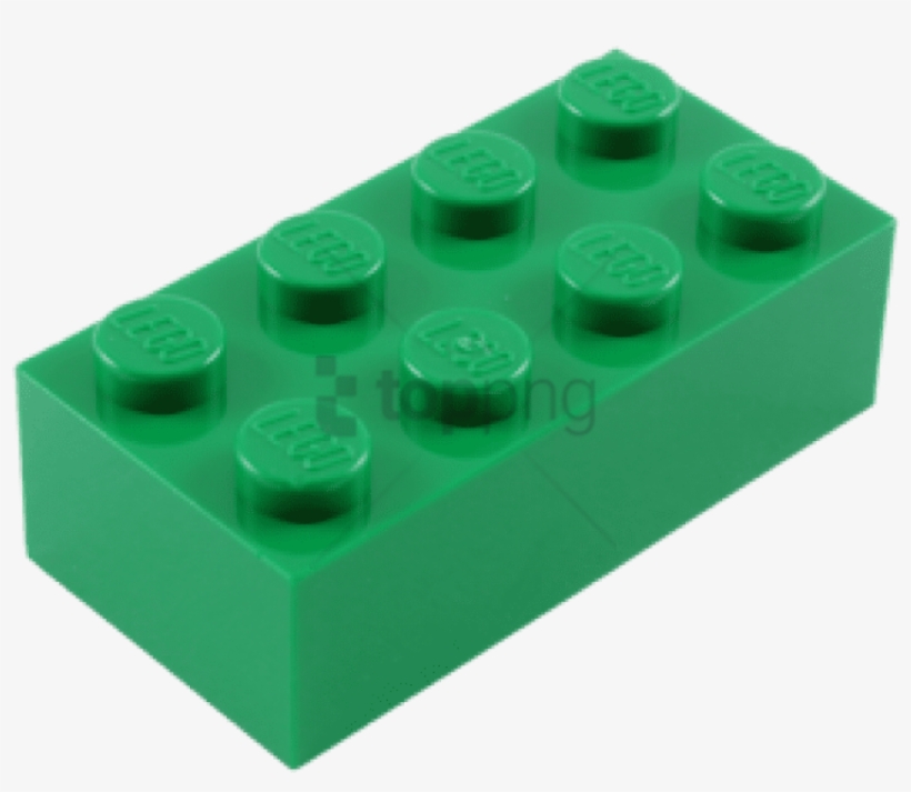 Clipart Transparent Free Clip Art Bay Green - Green Lego Brick, transparent png #1036721