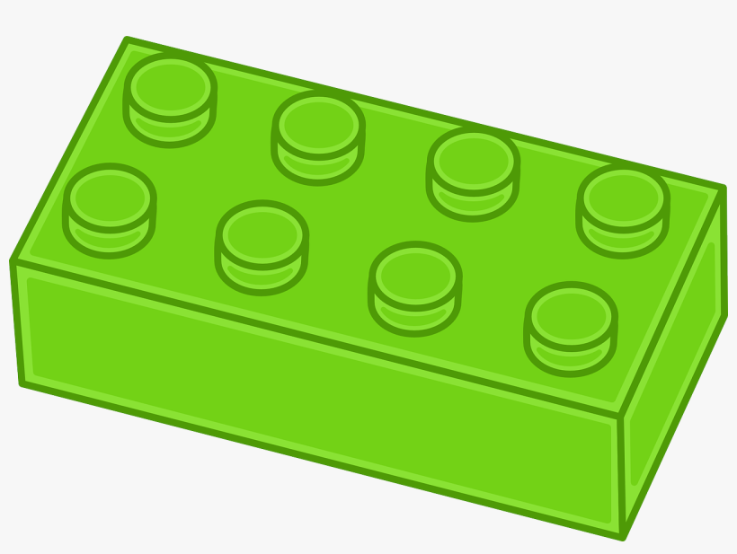 How To Set Use Green Lego Brick Clipart, transparent png #1036752