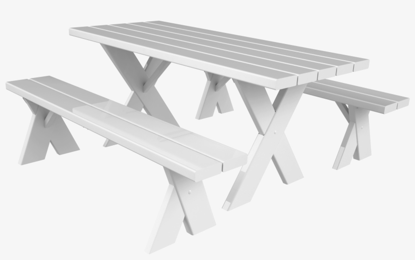 Picnic Table With Detached Benches Coleman Tablecloth Vinyl