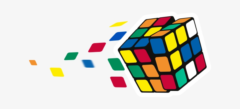 Le Rubik's Cube - Cube Rubik Année 80, transparent png #1036961