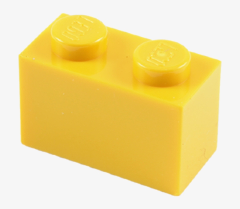 Buy Lego Brick 1 X 2 Yellow - Lego 3004, transparent png #1037020