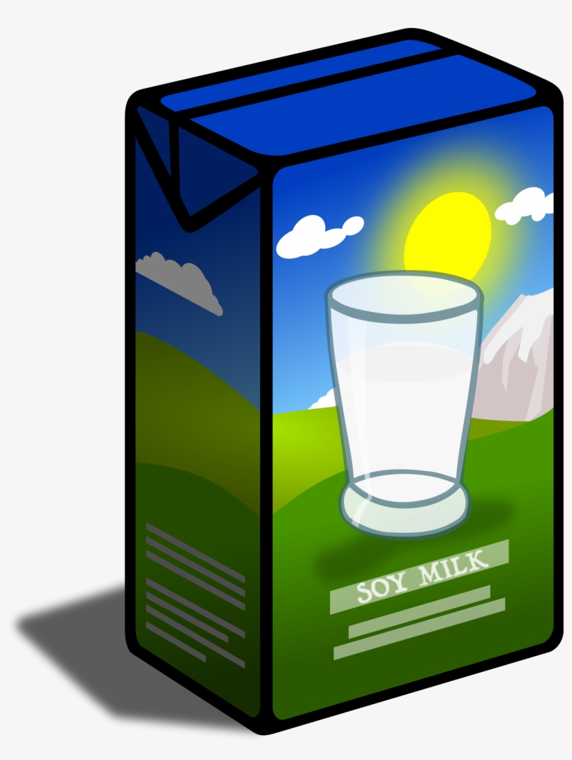 This Free Icons Png Design Of Soy Milk Carton, transparent png #1037054