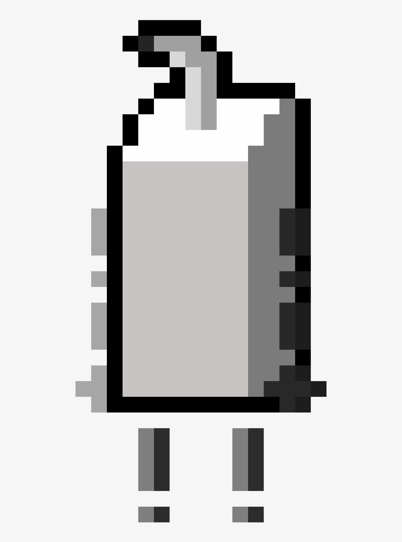 Milk Carton - 8 Bit Yin Yang, transparent png #1037106