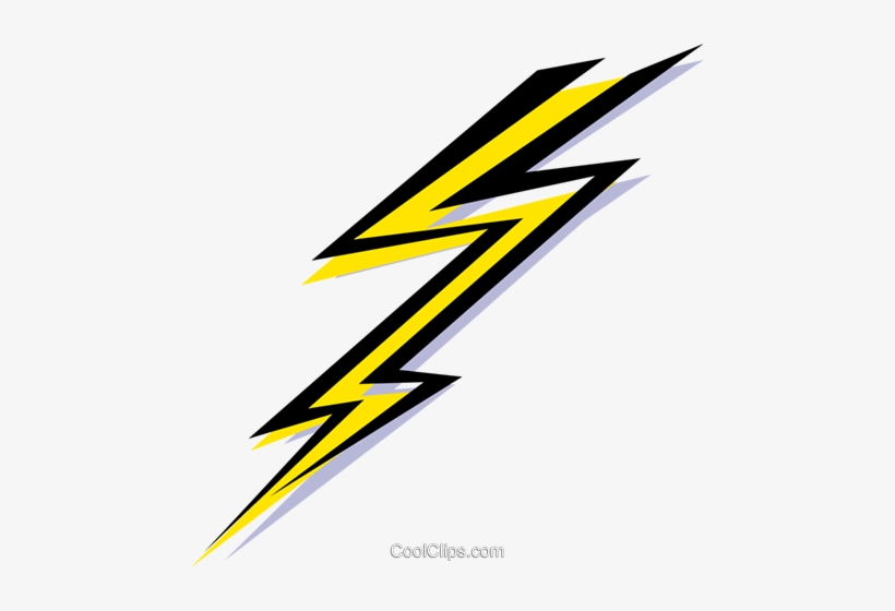 Lightening Royalty Free Vector Clip Art Illustration - Example Of Electrostatic Discharge, transparent png #1037108