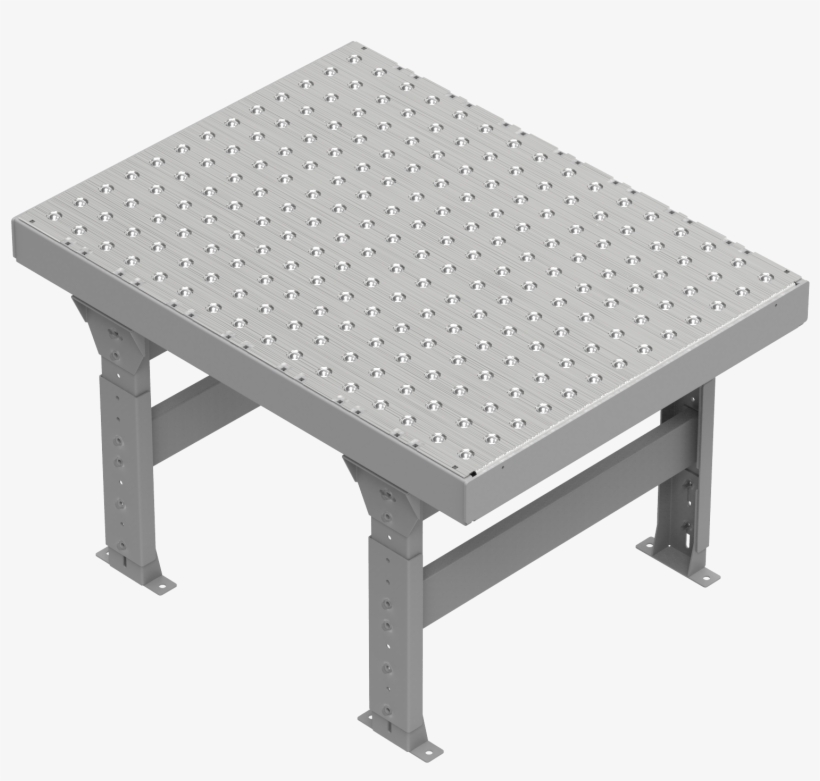 Shown With Optional Floor Supports - Ball Transfer Unit, transparent png #1037110